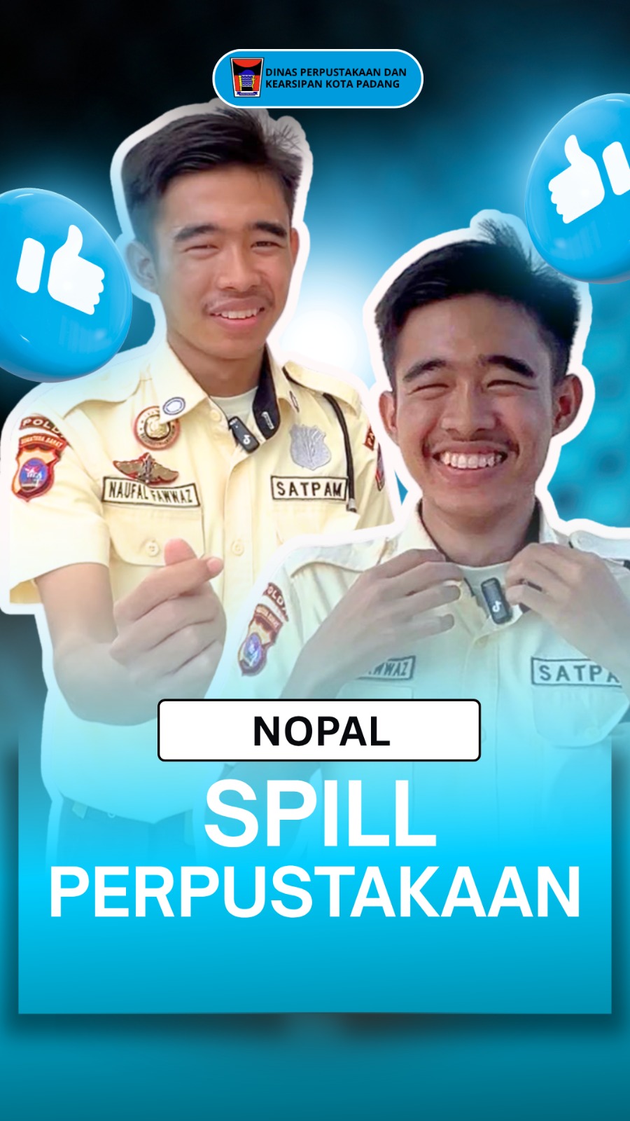 🎤 SPILL PERPUSTAKAAN BARENG NOPAL! 📚✨