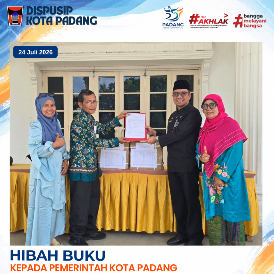 Perkuat Diplomasi Budaya, Pemko Padang Terima Hibah 49 Buku Sastra Klasik Tamil