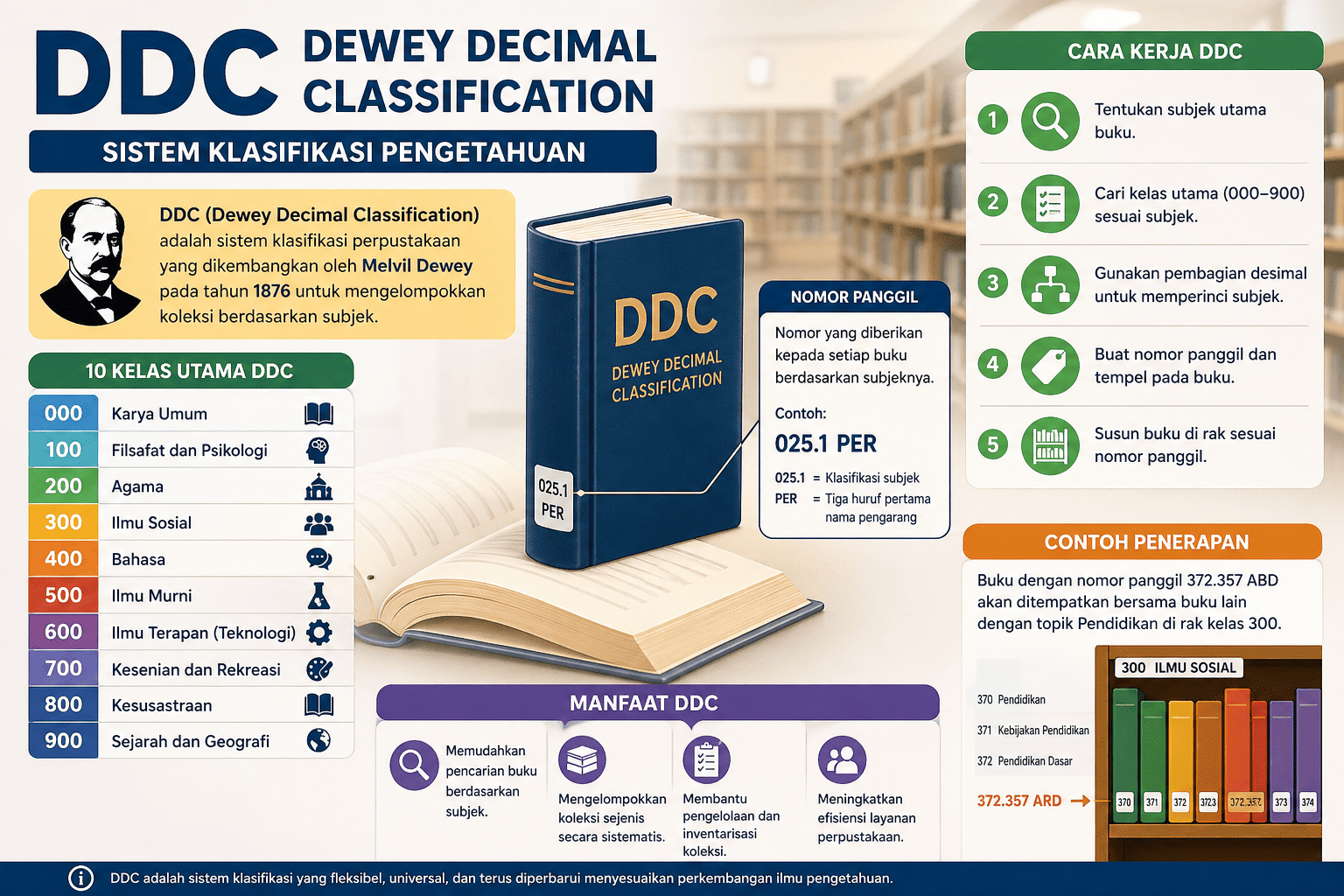 Kupas Tuntas DDC: Pengertian dan Penerapannya di Perpustakaan