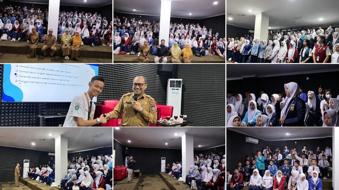 Dispusip Kota Padang Gelar Kelas Kepemimpinan “OSIS Literat, Pemimpin Berkarakter” bagi Ketua OSIS SMP se-Kota Padang